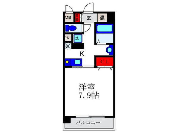 フロンツォ－ネの物件間取画像